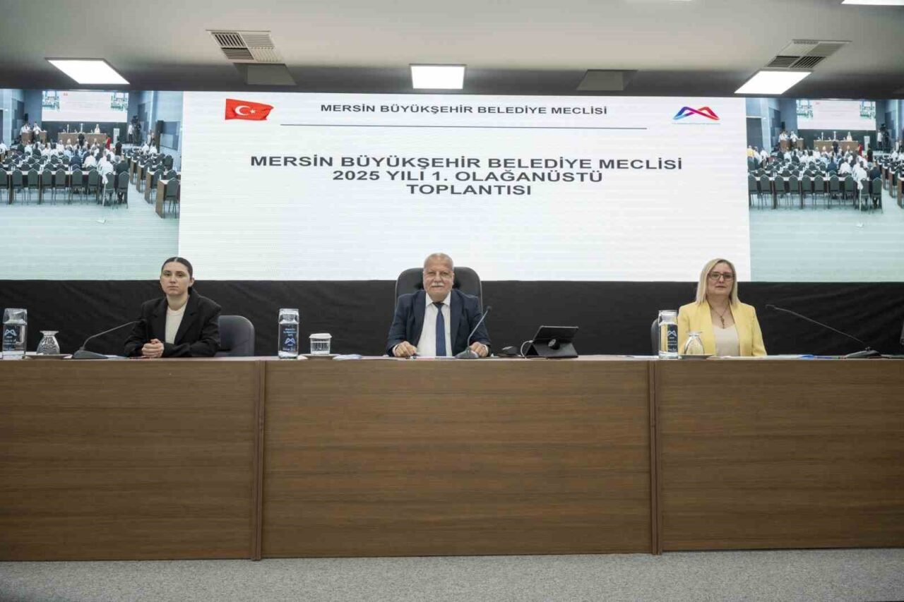 Mersin Büyükşehir Belediye Meclisinin 1. olağanüstü toplantısı ile MESKİ’nin ağustos