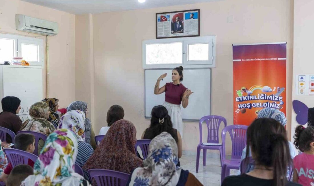 Mersin Büyükşehir Belediyesi, erken yaşta ve zorla evliliklerin önlenmesine yönelik
