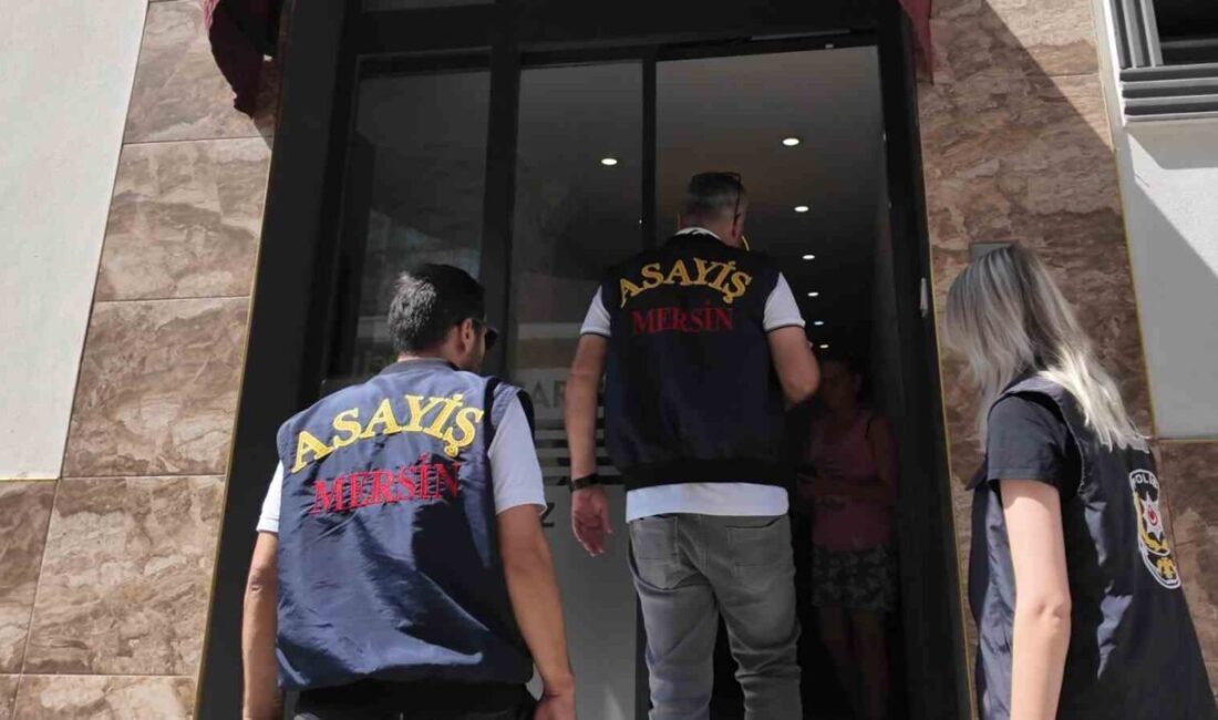 Mersin’de 55 ekip 154 polisin katılımıyla şehirdeki günübirlik evler ve
