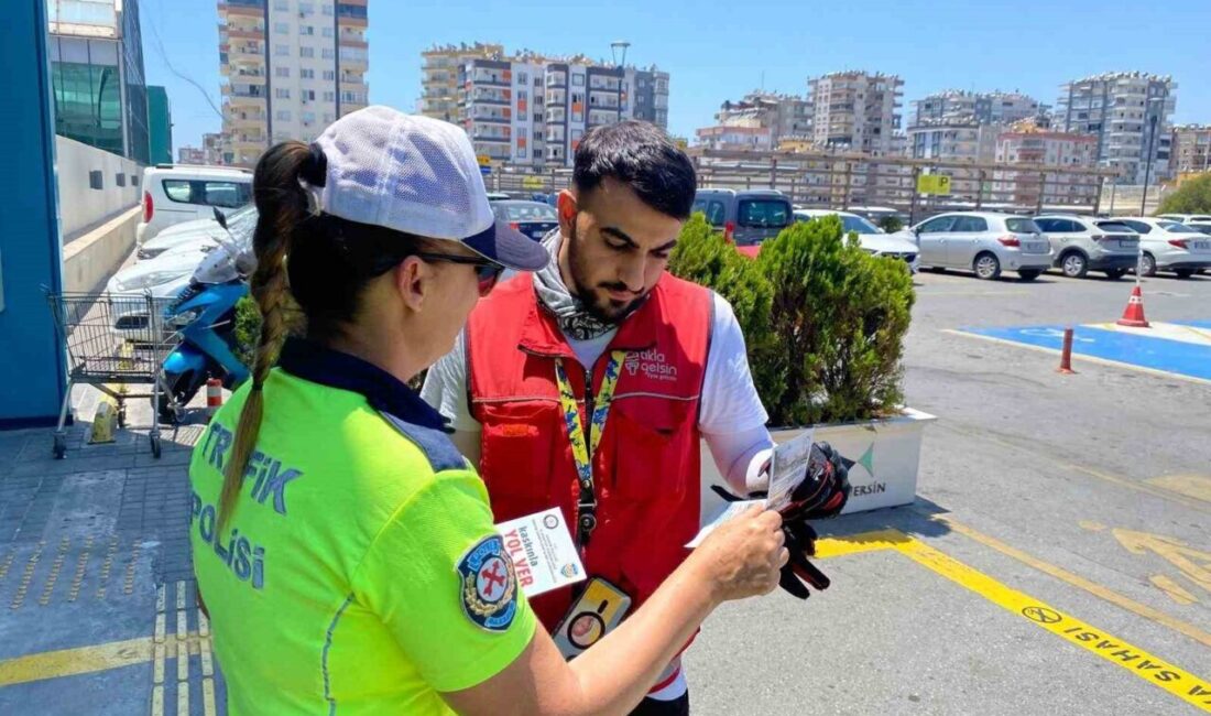 Mersin İl Emniyet Müdürlüğü Trafik Denetleme Şube Müdürlüğü ekipleri, kent