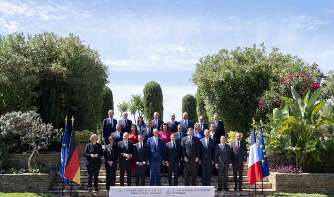 Almanya Başbakanı Friedrich Merz, Fransa Cumhurbaşkanı Emmanuel Macron ile gerçekleştirdiği