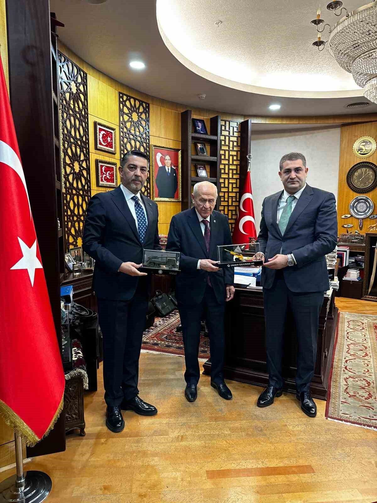 İsmini MHP Genel Başkanı Devlet Bahçeli’nin koyduğu “Gökbörü” sistemlerinin üretici