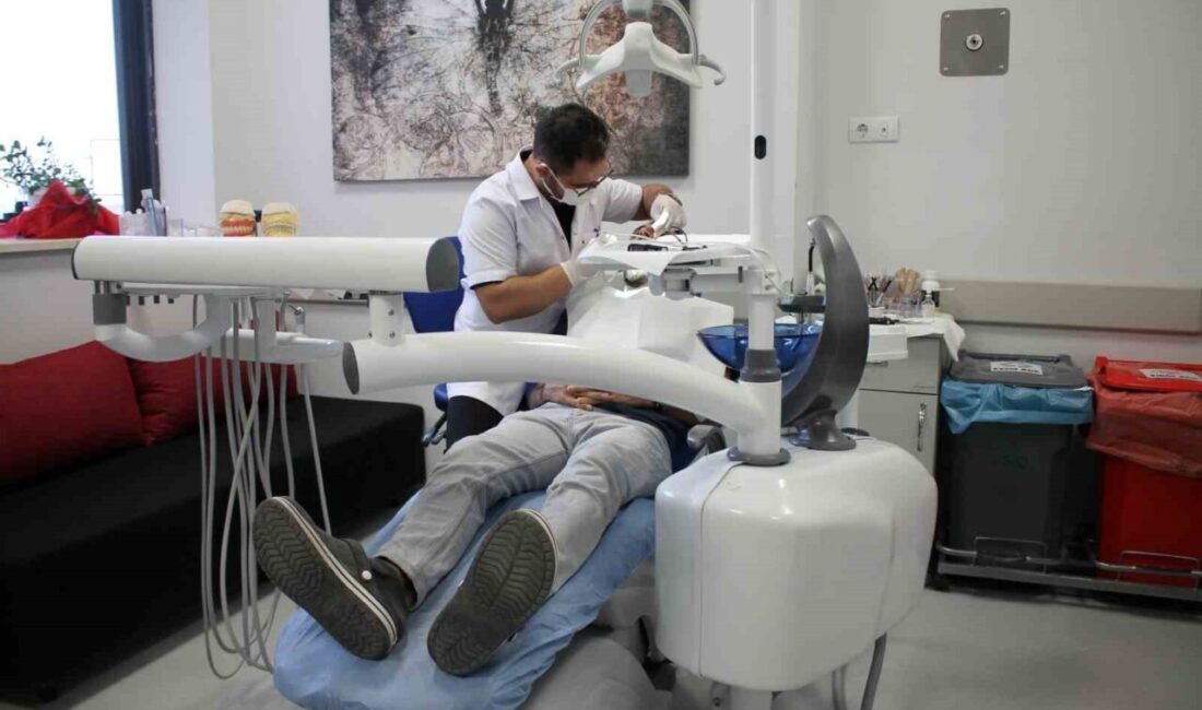 Mardin’in Midyat ilçesinde hizmet veren Ağız ve Diş Sağlığı Merkezi,