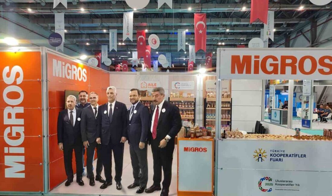 Migros, Erzurum’da düzenlenen 6’ncı Türkiye Kooperatifler Fuarı’nda yerel üreteciler ve