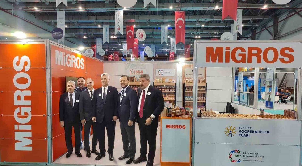Migros, Erzurum’da düzenlenen 6’ncı Türkiye Kooperatifler Fuarı’nda yerel üreteciler ve