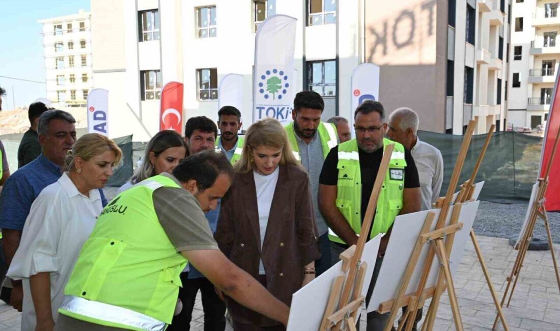 Malatya’nın yeni yaşam alanlarından biri olan İkizce Mahallesi’nde yükselen TOKİ