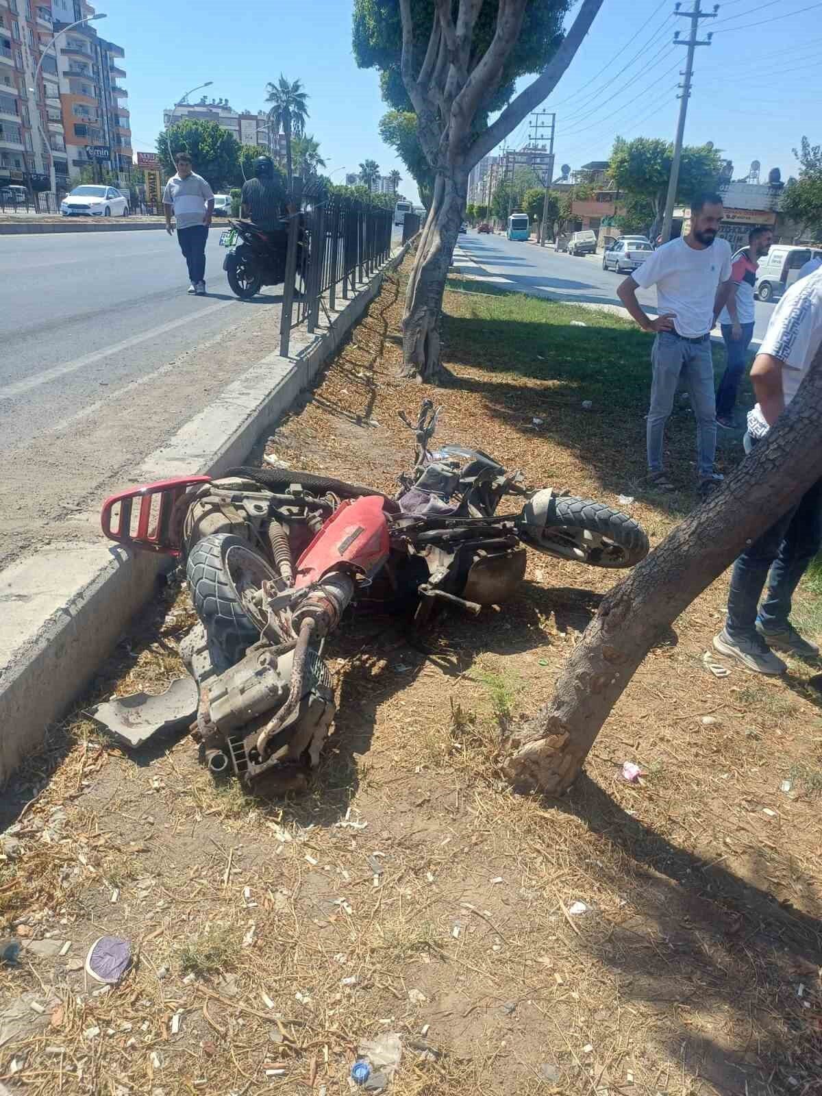 Mersin’in Tarsus ilçesinde meydana gelen trafik kazasında 1 kişi öldü,
