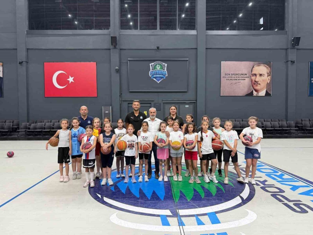 Çayırova Belediyesi Eğitim Spor Kulübü, geleceğin basketbolcularını tespit etmek için