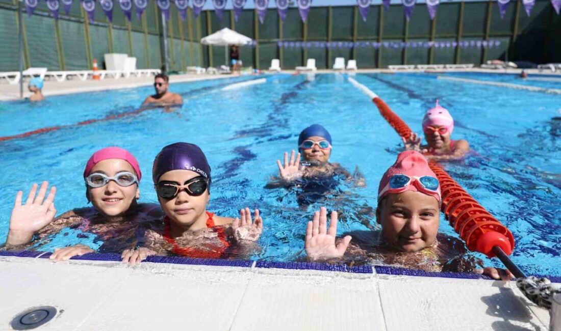 Bursa Büyükşehir Belediyesi tarafından düzenlenen Yaz Spor Okulları, çocuklara hem