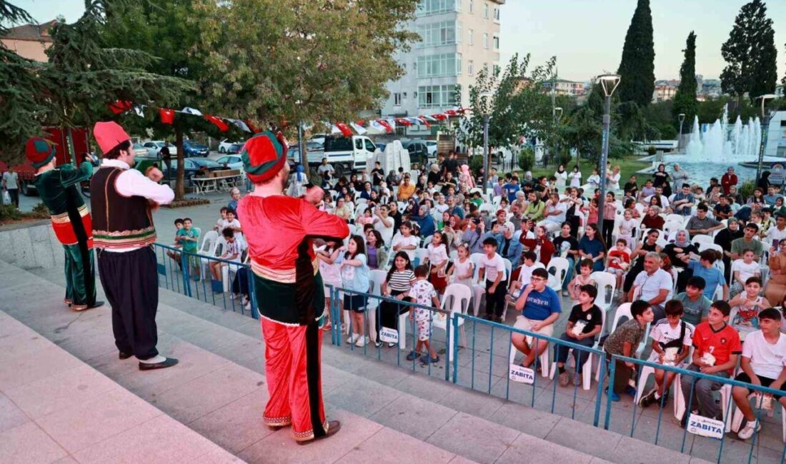 Gebze’de minikler, Karagöz-Hacivat gösterisi ve “Rafadan Tayfa Hayrimatör” filmiyle açık