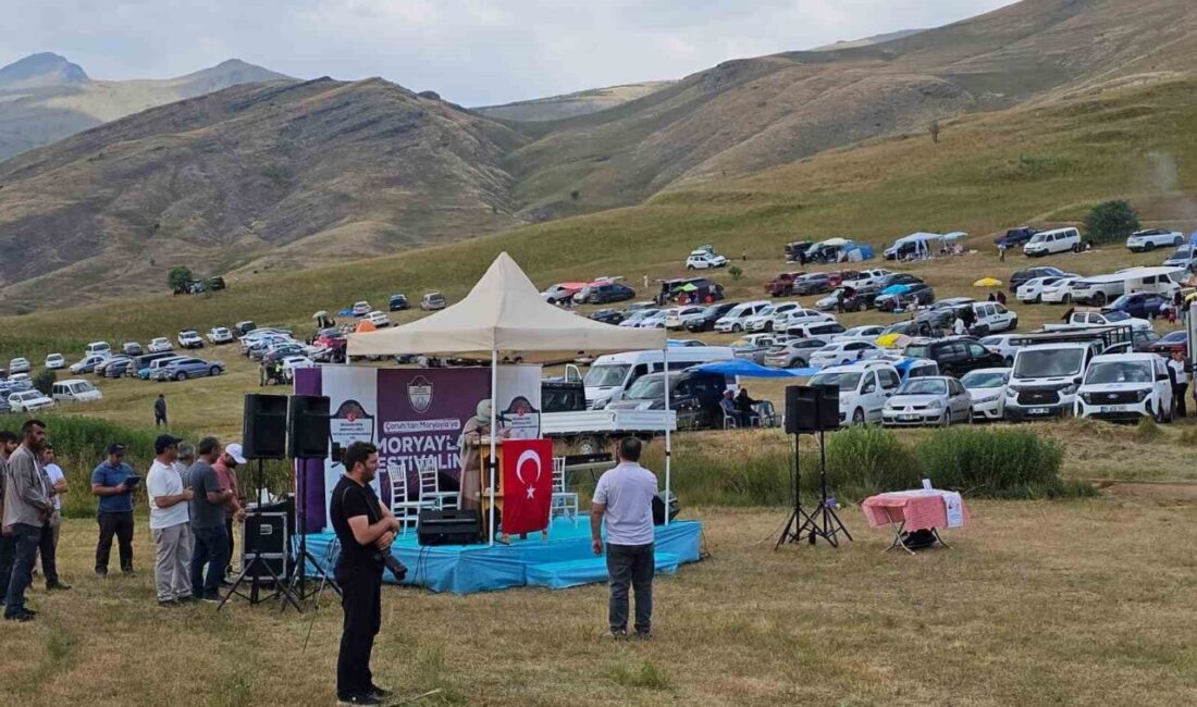Erzurum’un İspir ilçesinde Mor Yayla’da düzenlenen festival, bu yıl da