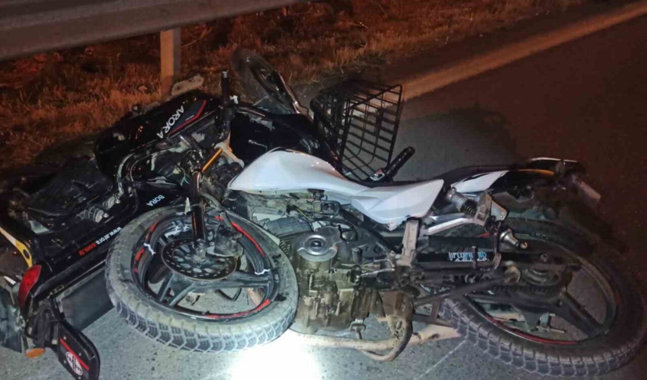 Samsun’un Alaçam ilçesinde meydana gelen trafik kazasında 2 kişi ağır