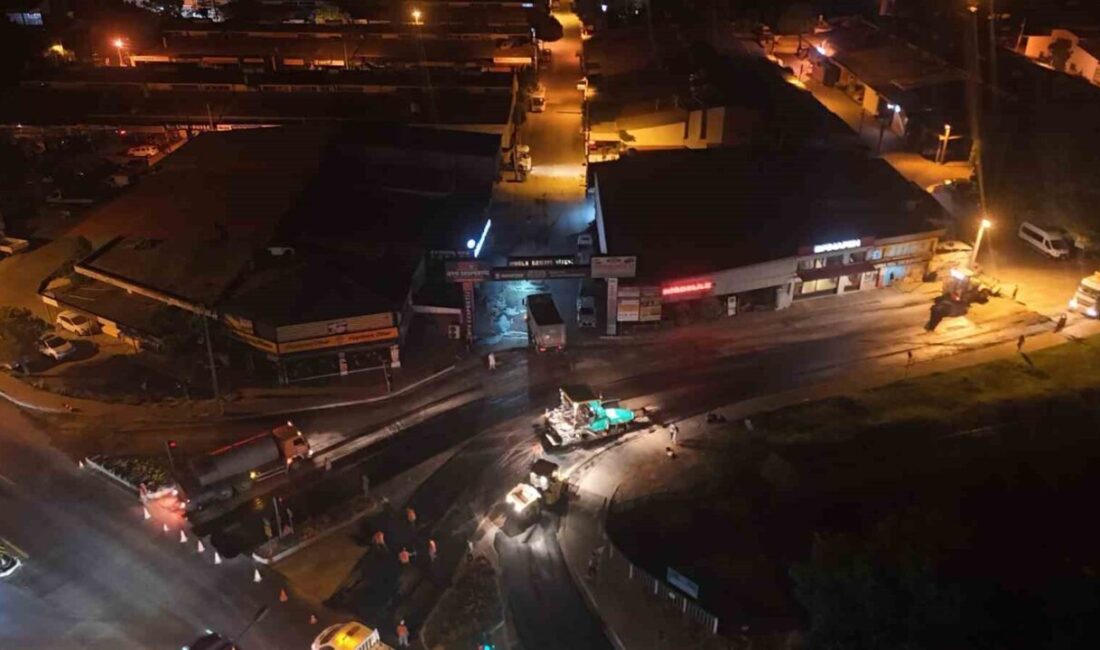 Muğla Büyükşehir Belediyesi, Menteşe ilçesinde şehir içi yollarda 17 milyon