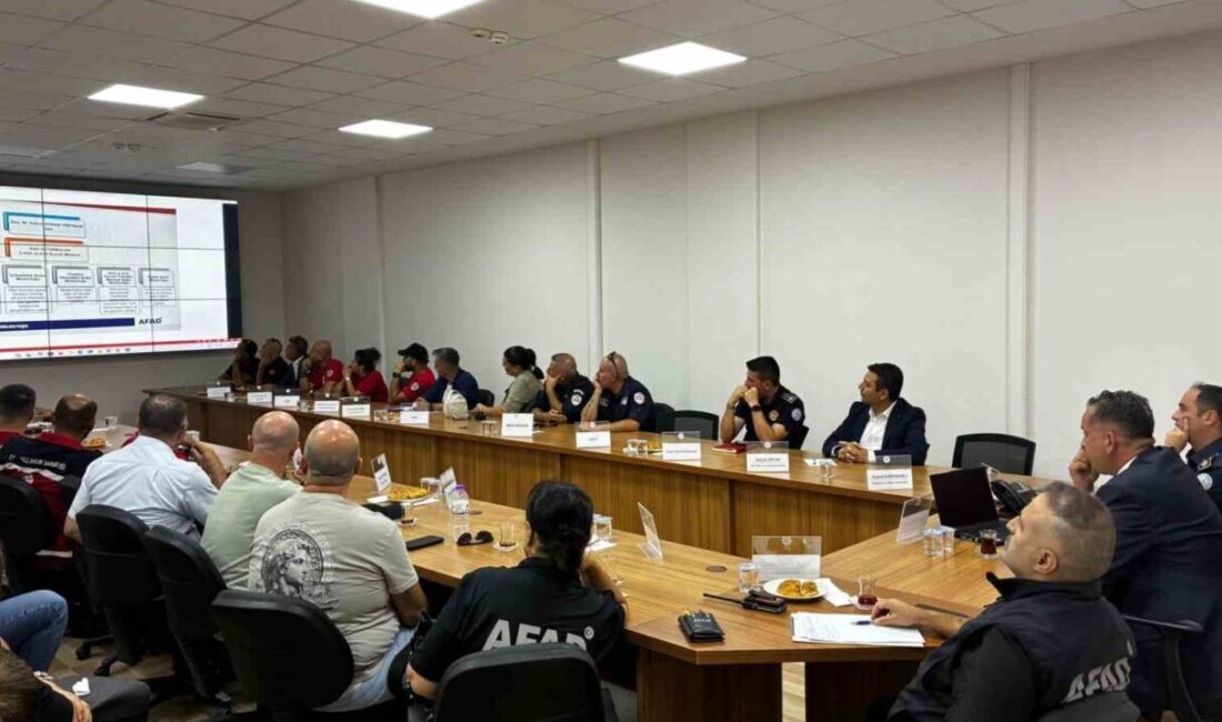 Muğla Büyükşehir Belediyesi Afet İşleri Dairesi Başkanlığı’nda, ’Enkaz Eğitim Alanı