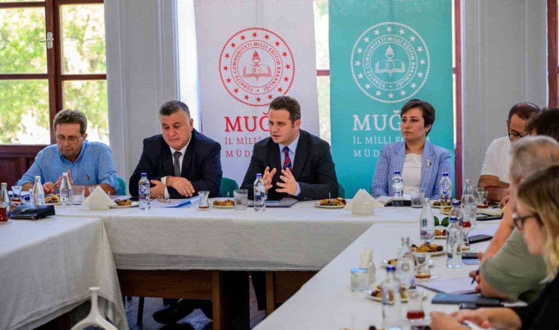 Muğla İl Milli Eğitim Müdürü Emre Çay başkanlığında toplanan İl