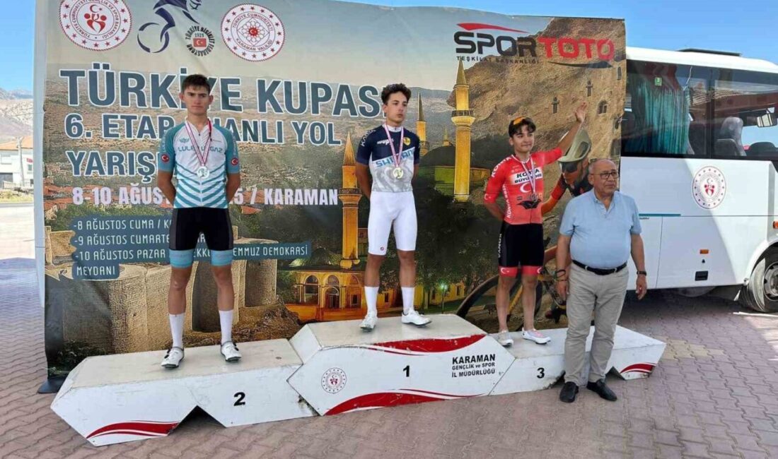 Muğlalı sporcu Mustafa Alperen Aydınlı, Karaman’da düzenlenen Türkiye Kupası 6.