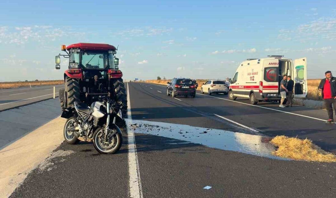 Tekirdağ’ın Muratlı çevreyolunun Müsellim kavşağı yakınlarında meydana gelen trafik kazasında