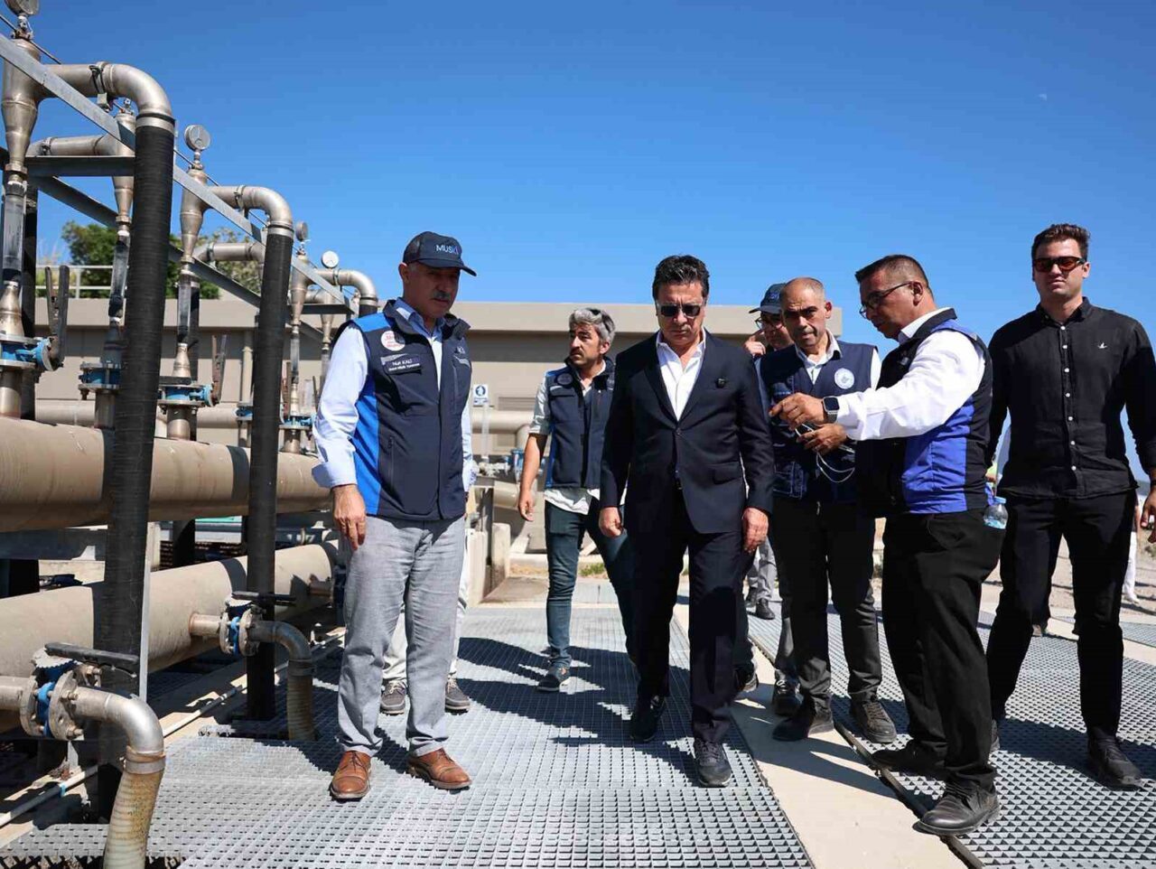 MUSKİ Genel Müdürlüğü Bodrum’da yaşanan su sıkıntılarının giderilmesi için arızalı