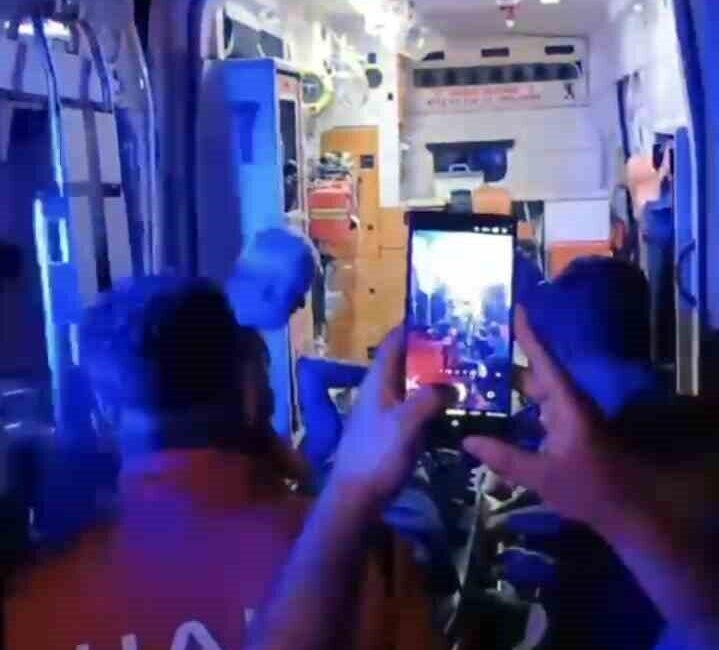 Muş’un Azıklı köyü kırsalında ayağı kırılan 25 yaşındaki bir kişi