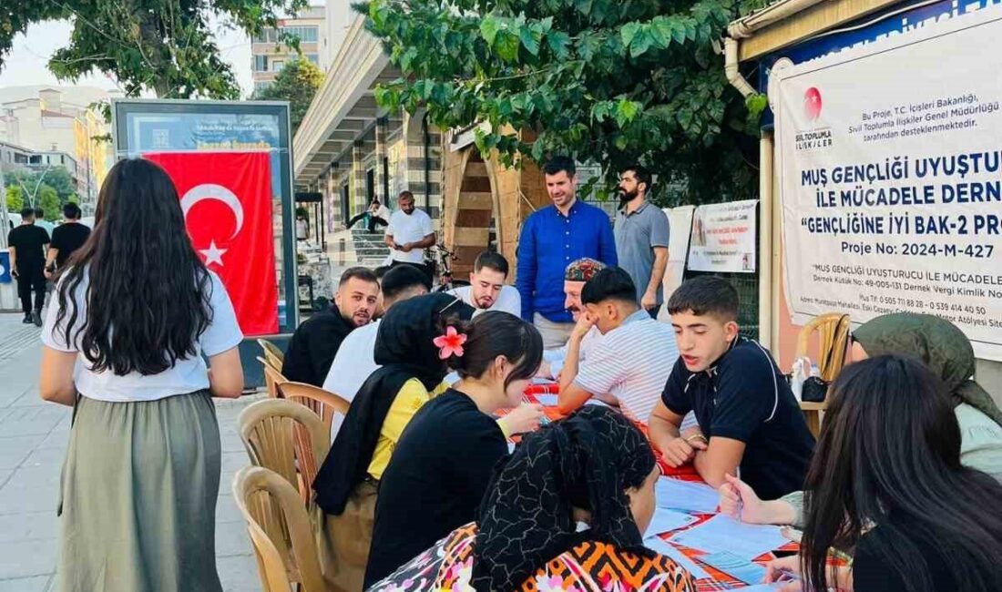 İçişleri Bakanlığı Sivil Toplumla İlişkiler Genel Müdürlüğü tarafından desteklenen Muş