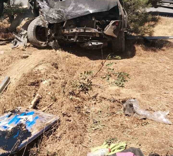 MUŞ (İHA) – Muş’ta kamyonet ile SUV tipi aracın çarpışması