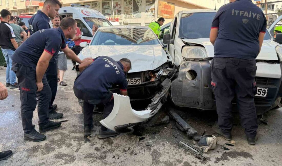 Muş’ta iki aracın çarpışması sonucu meydana gelen trafik kazasında biri