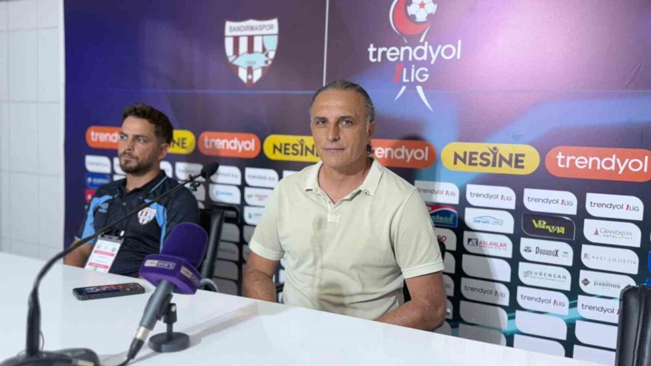 Bandırmaspor Teknik Direktörü Mustafa Gürsel, Adana Demirspor galibiyetini sonrası önemli