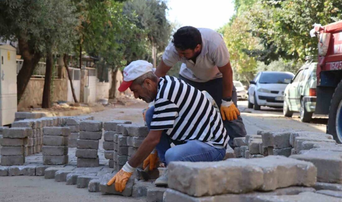 Nazilli Belediyesi Fen İşleri Müdürlüğü ekipleri; ilçede yürütülen altyapı çalışmaları