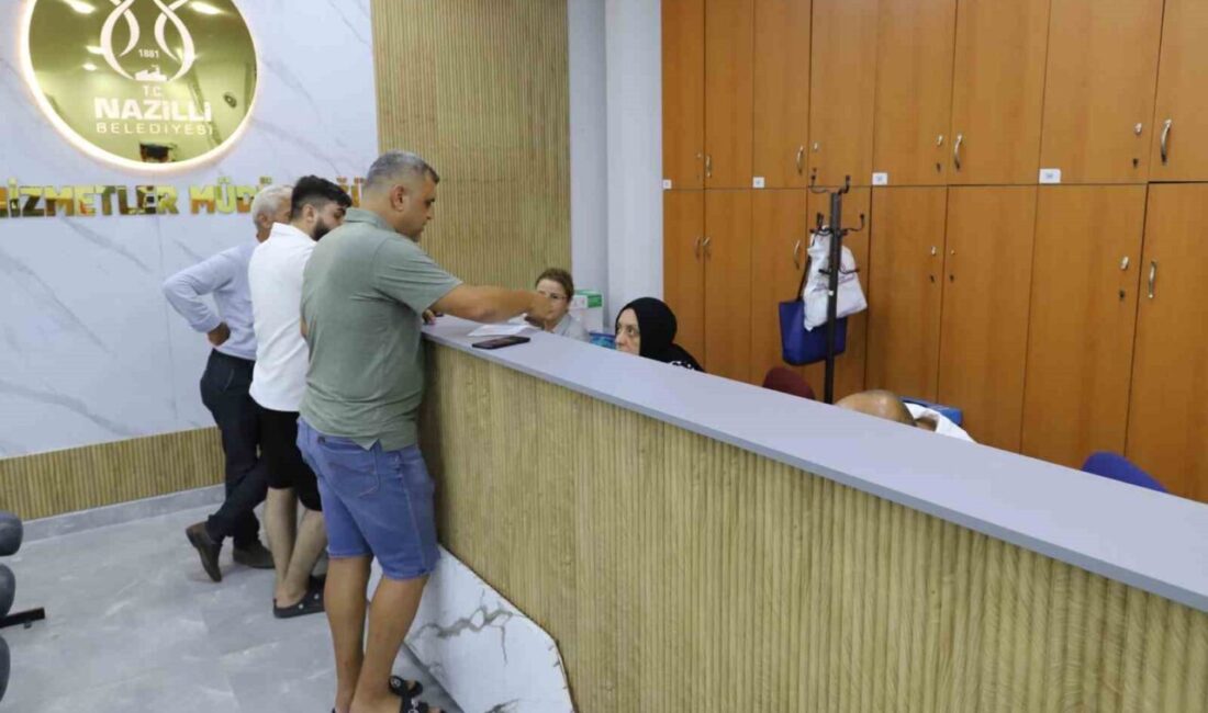 Nazilli Belediyesi, vatandaşlara daha etkin ve kaliteli hizmet sunmak amacıyla