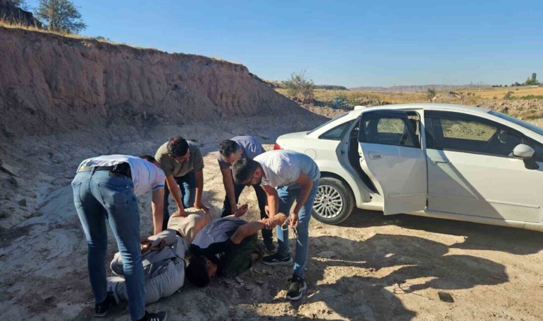 Nevşehir’de göçmen kaçakçılığı yaptığı tespit edilen şahıslara yönelik düzenlenen operasyonda