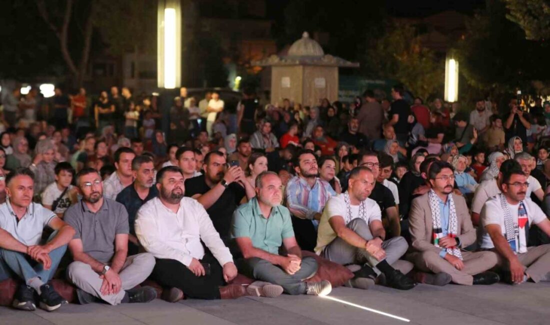 Niğde Belediyesi tarafından düzenlenen ’Minderli Sinema Günleri’ çerçevesinde, Gazze’de yaşanan