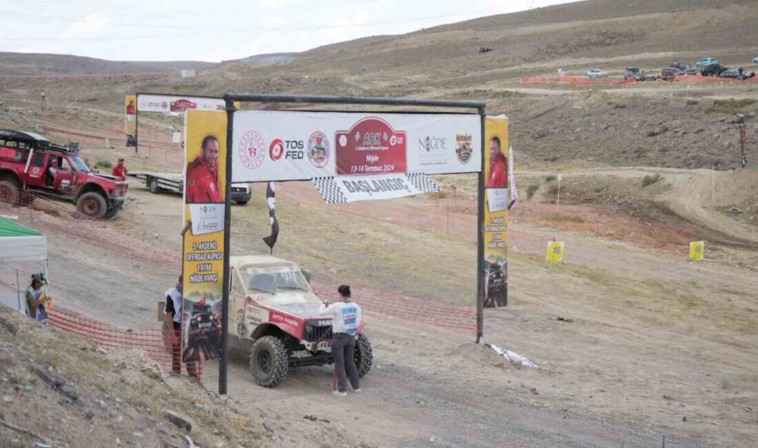 Niğde Belediyesi ve Niğde Off-Road Kulübü (NİGDOFF) iş birliğiyle düzenlenen