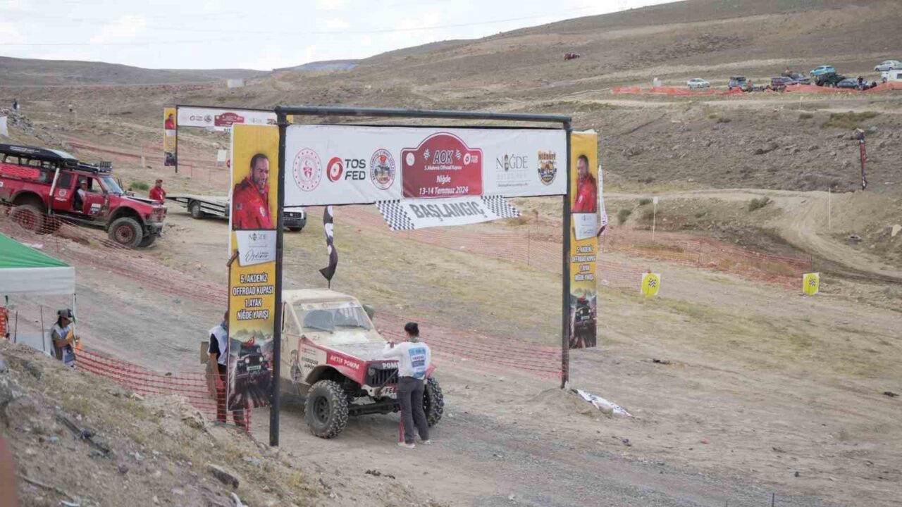 Niğde Belediyesi ve Niğde Off-Road Kulübü (NİGDOFF) iş birliğiyle düzenlenen