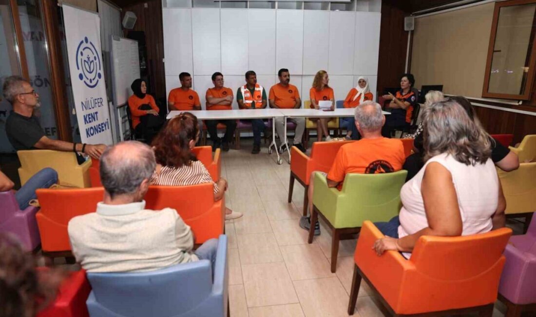 Nilüfer Kent Konseyi, afetlere karşı hazırlıklı olmanın önemini vurgulayan bir