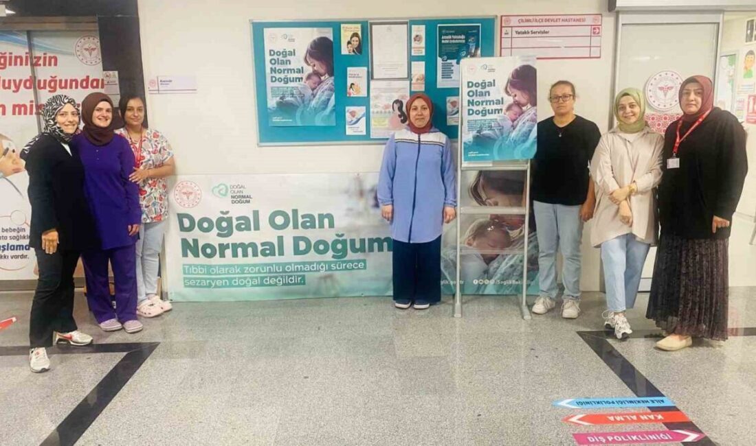 DÜZCE(İHA) – Düzce’nin Çilimli ilçesi devlet hastanesinden “Doğal Olan Normal