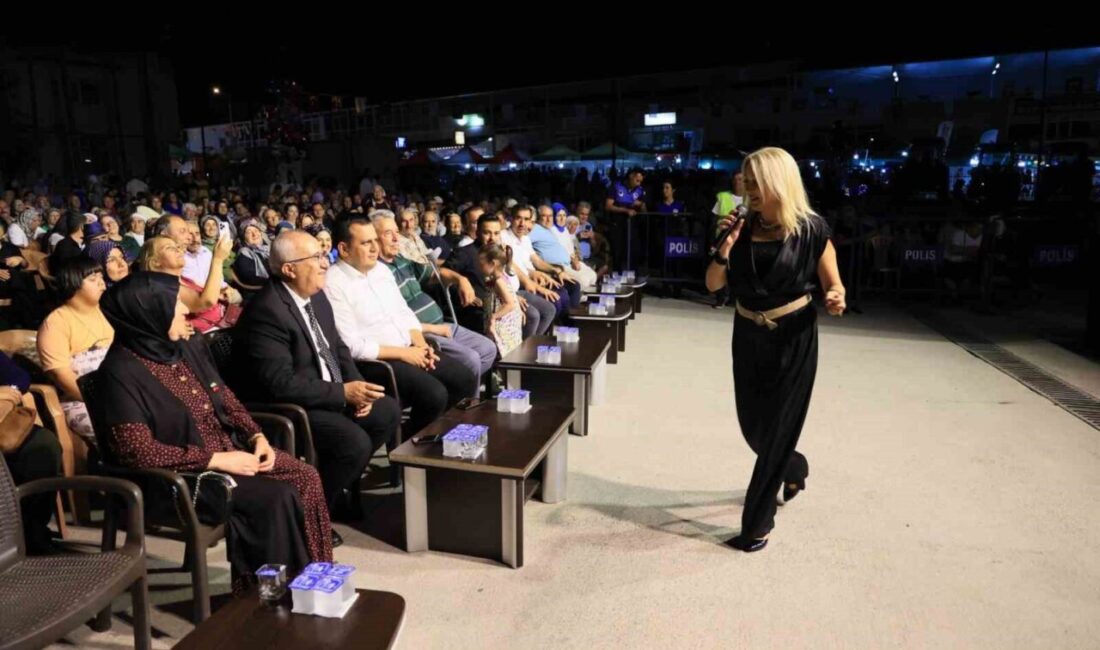 Çameli Kültür, Turizm, Tarım ve Doğa Sporları Festivali kapsamında sahne