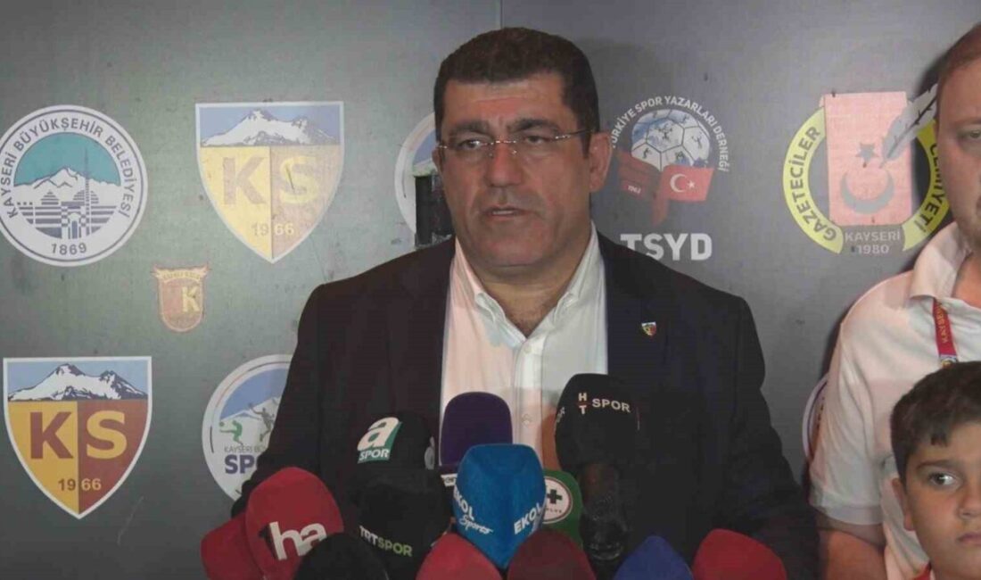 Kayserispor Başkanı Nurettin Açıkalın, Galatasaray maçının ardından yaptığı açıklamada, “Kayserispor’un