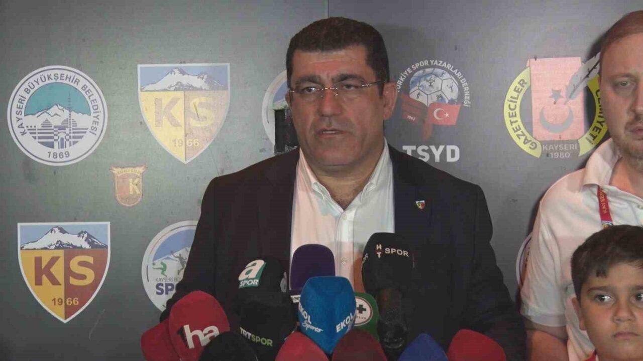 Kayserispor Başkanı Nurettin Açıkalın, Galatasaray maçının ardından yaptığı açıklamada, “Kayserispor’un