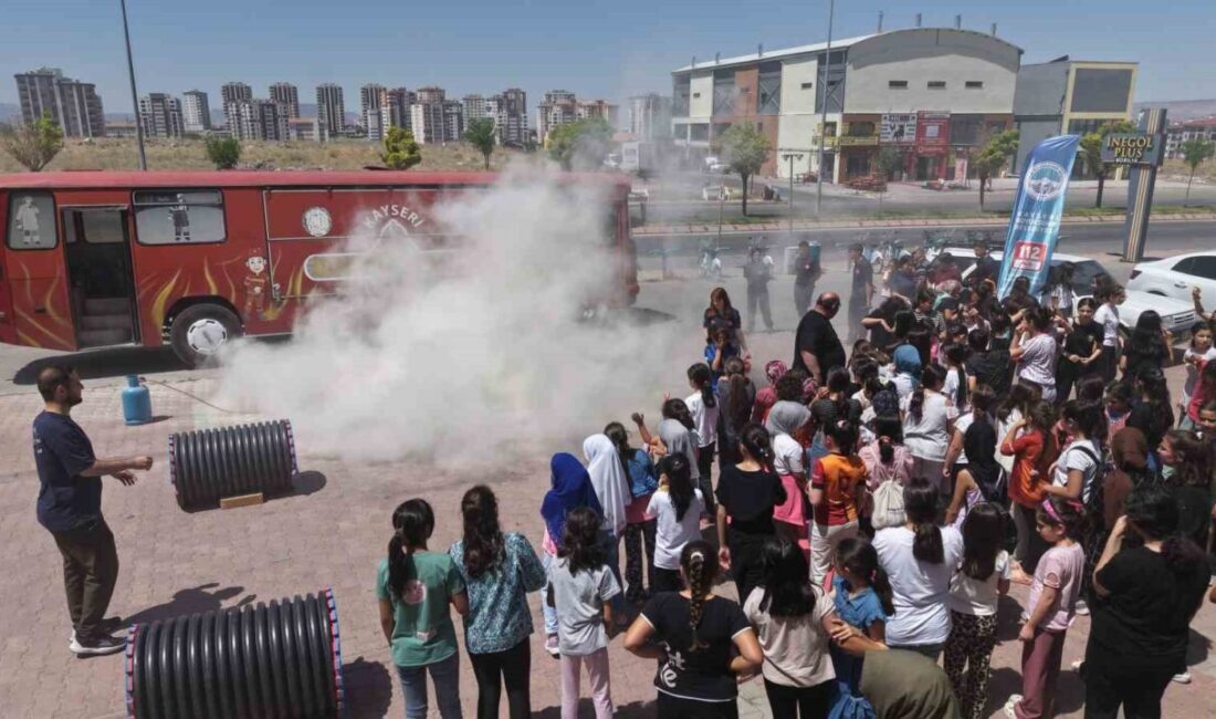 Kayseri Büyükşehir Belediyesi İtfaiye Daire Başkanlığı tarafından Kayseri Mesleki Eğitim
