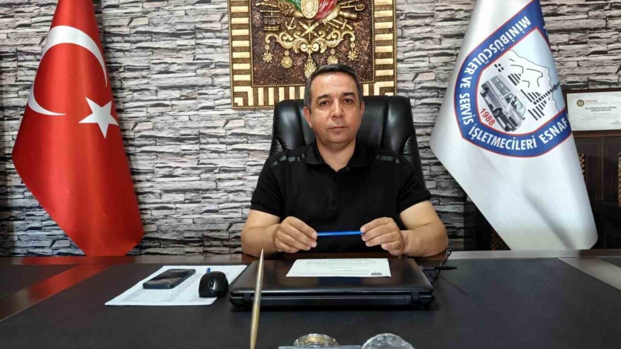 Kayseri Minibüsçüler ve Servis İşletmecileri Esnaf Odası Başkanı Yavuz Ay,