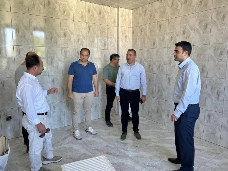 Bilecik’in Osmaneli ilçesinde, 2025-2026 eğitim öğretim yılı öncesinde okullarda bakım,