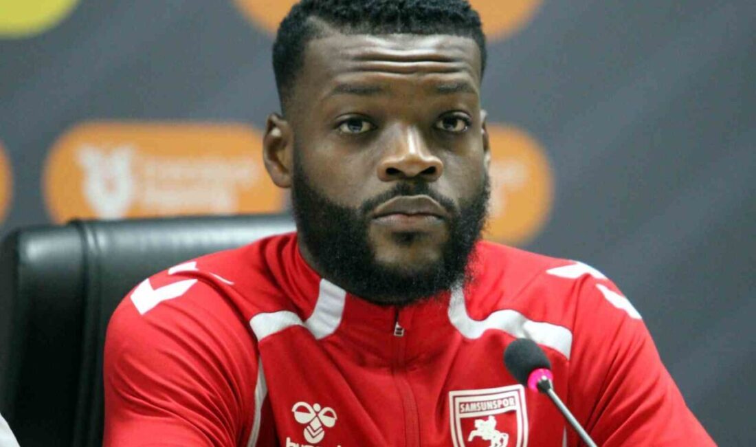 SAMSUN (İHA) – Samsunspor’un Kamerunlu orta saha oyuncusu Olivier Ntcham,