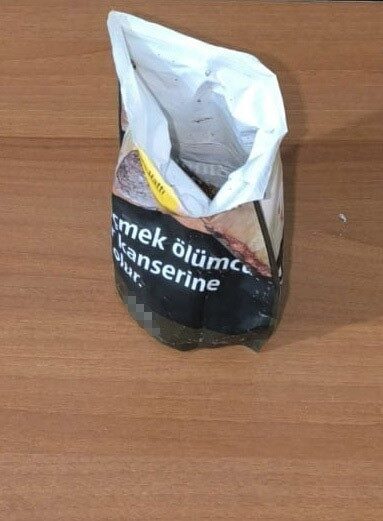 Ordu’nun Ünye ilçesinde polisin ’dur’ ihtarına uymayarak kaçan bir otomobilde