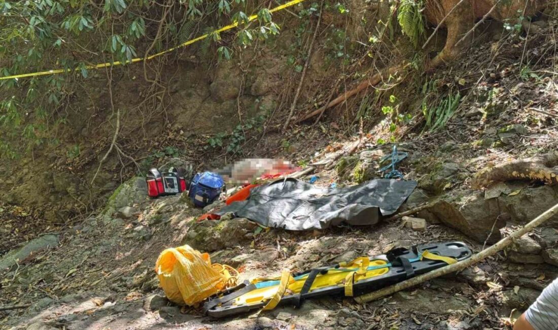 Ordu’nun İkizce ilçesinde fındık topladığı sırada ayağının kayması ve dengesini