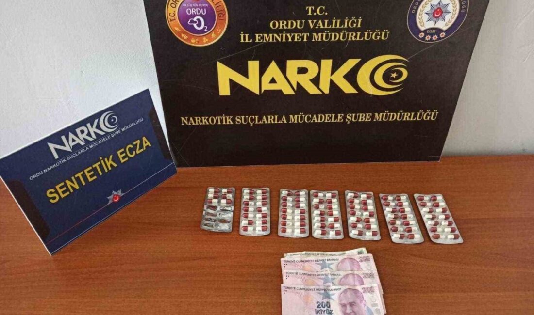 Ordu’da düzenlenen uyuşturucu operasyonlarında 3 şüpheli tutuklandı, 10 şüpheli hakkında