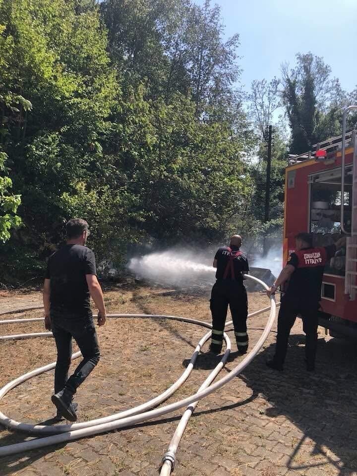 Zonguldak Ulutan barajı mevkiinde çıkan orman yangını ekipleri harekete geçirdi.