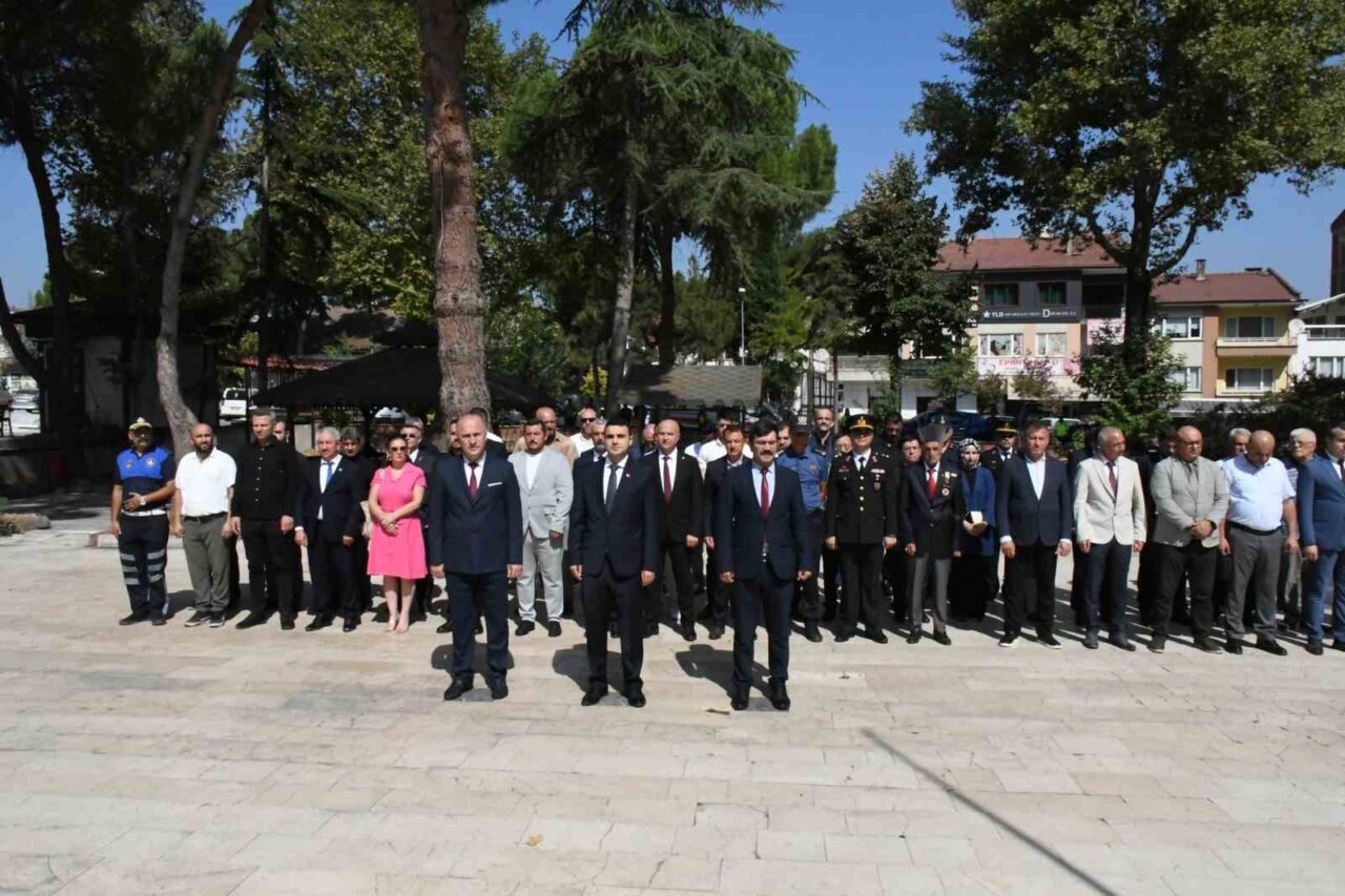Bilecik’in Osmaneli ilçesinde 30 Ağustos Zafer Bayramı’nın 103’üncü yılı sebebiyle