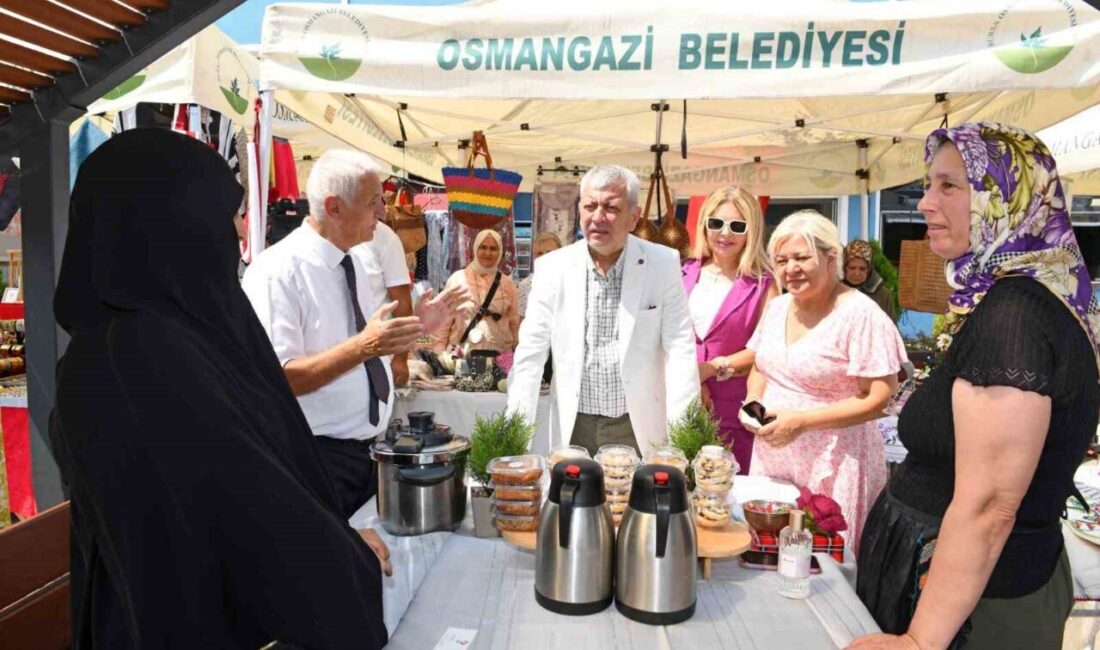 Osmangazi Belediyesi, kadınların üretim ve ekonomiye katılımını teşvik etmek amacıyla