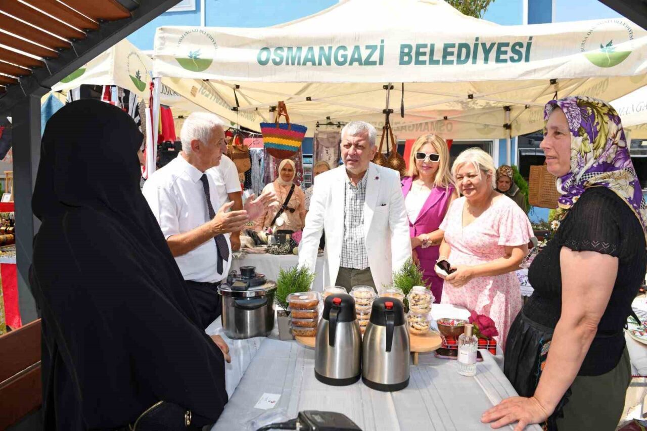 Osmangazi Belediyesi, kadınların üretim ve ekonomiye katılımını teşvik etmek amacıyla