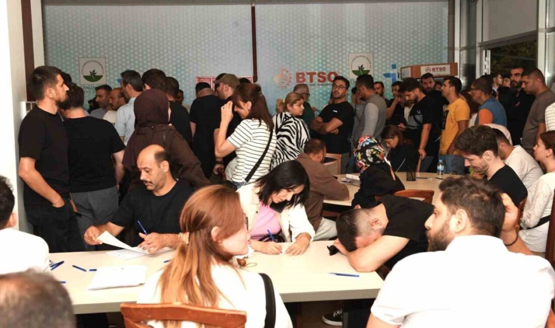 Osmangazi Belediyesi’nin her ay düzenli olarak gerçekleştirdiği istihdam buluşmalarına bir